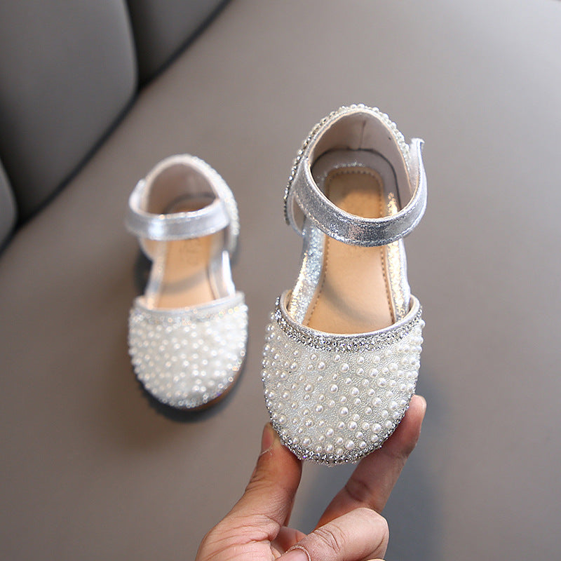 New Summer Children's Leather Shoes Girls Princess Shoes