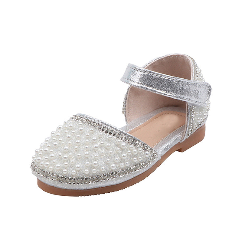 New Summer Children's Leather Shoes Girls Princess Shoes