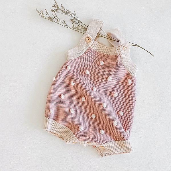 Cute Pink Baby Romper