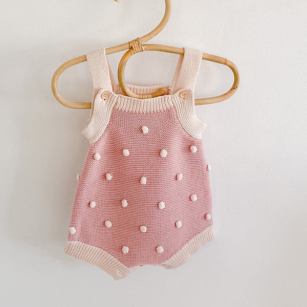 Cute Pink Baby Romper