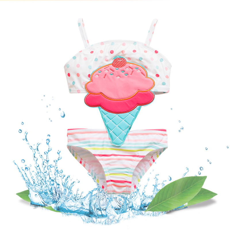 Children's Swimsuit Baby Princess Cute One-piece Swimsuit