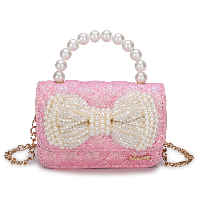 Cute Baby Girls Crossbody Pearl Bag