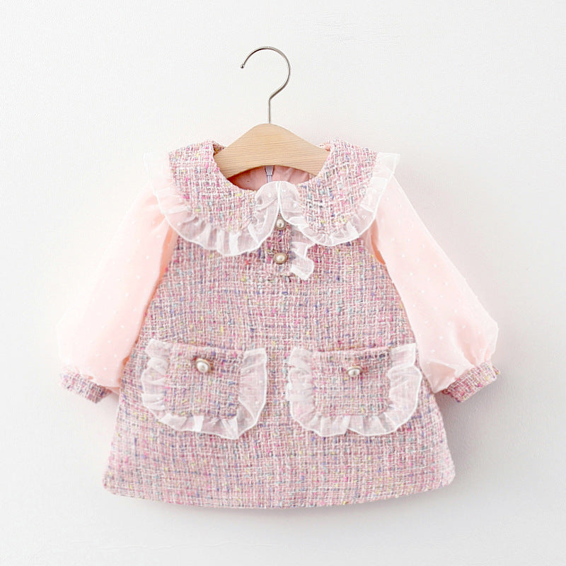 Girls Birthday Dress Autumn Baby Girl Long Sleeve Dress