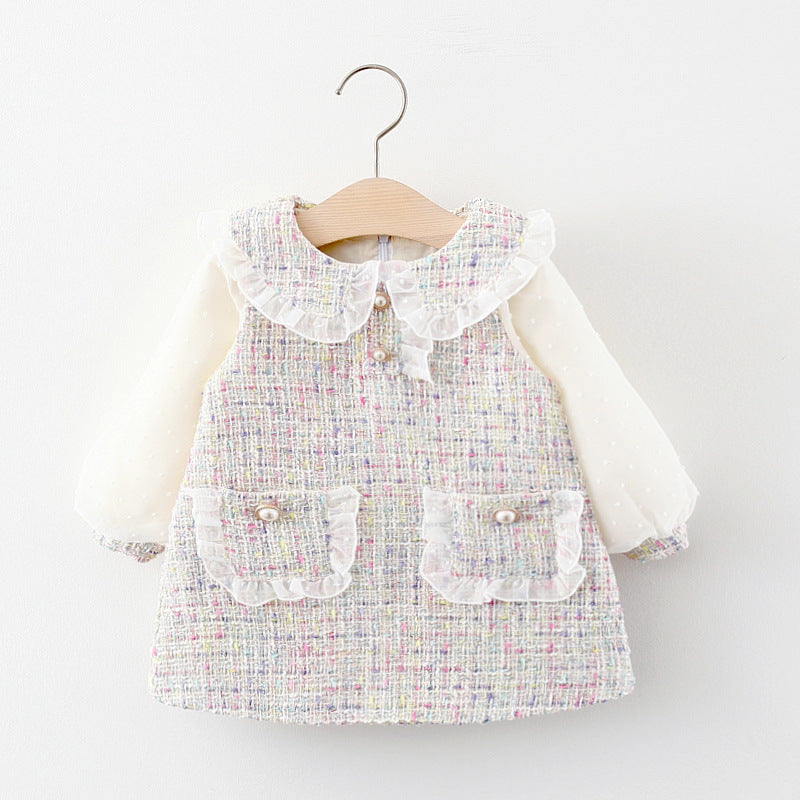 Girls Birthday Dress Autumn Baby Girl Long Sleeve Dress