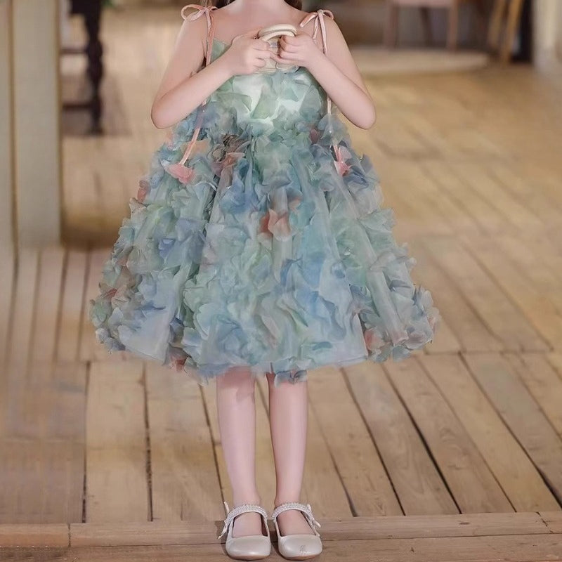 Children's Birthday Dresses Girls Party Princess Dresses Flower Girl Wedding Dresses