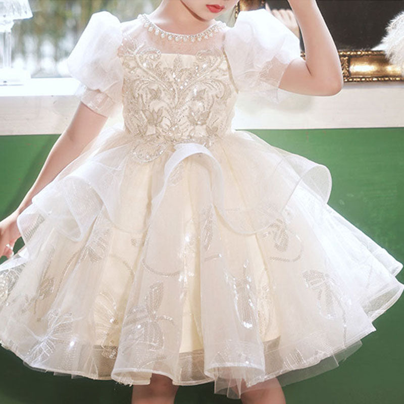 Lace Wedding Dress High-End Birthday Party Princess Dress