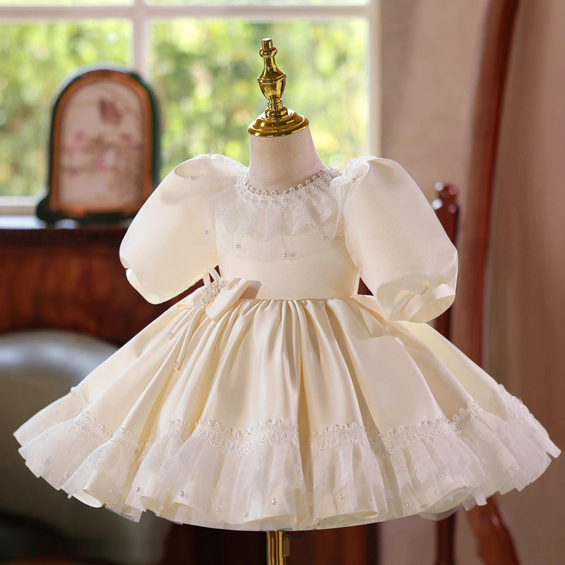 Girls Elegant Party Dress Children's Birthday Princess Dress Flower Girl Wedding Dresses
