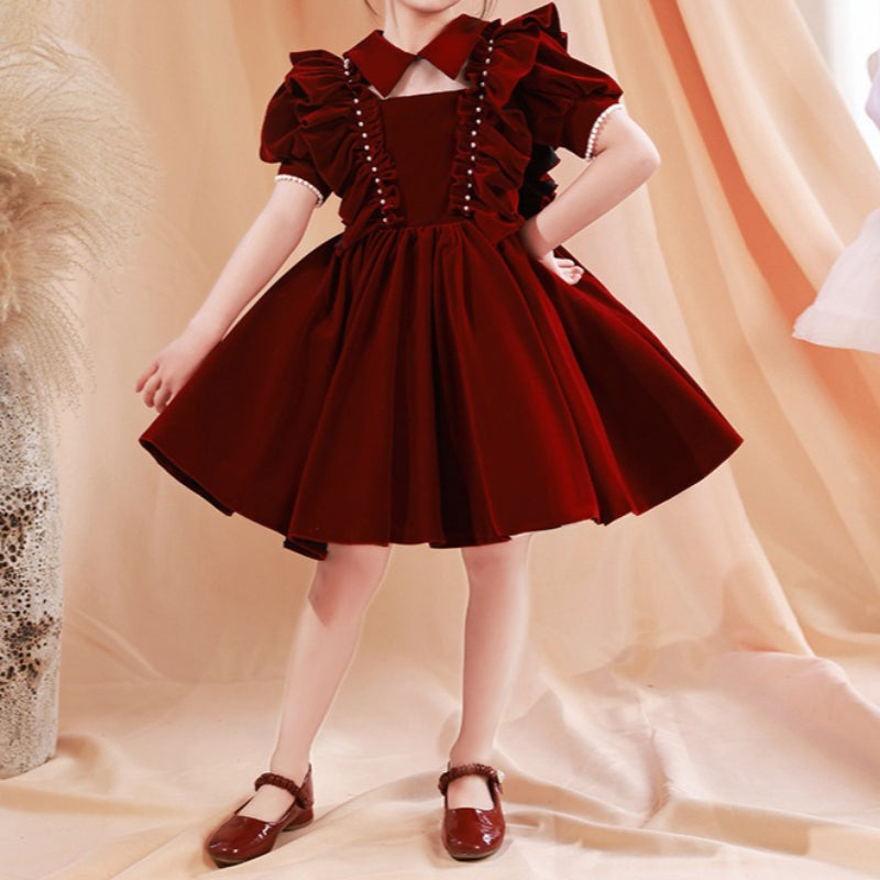 Girls' Christmas Dresses Girls' New Year Princess Dresses Children's Birthday Dresses