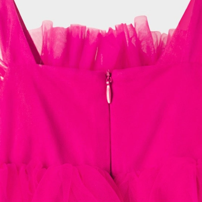 Baby Girl Birthday Pink Princess Dress Children's Suspender Puffy Dress