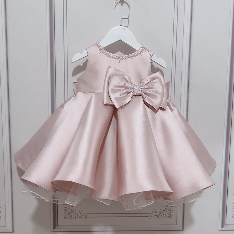 Cute Baby Girl Puffy Dress Toddler Birthday Princess Dress