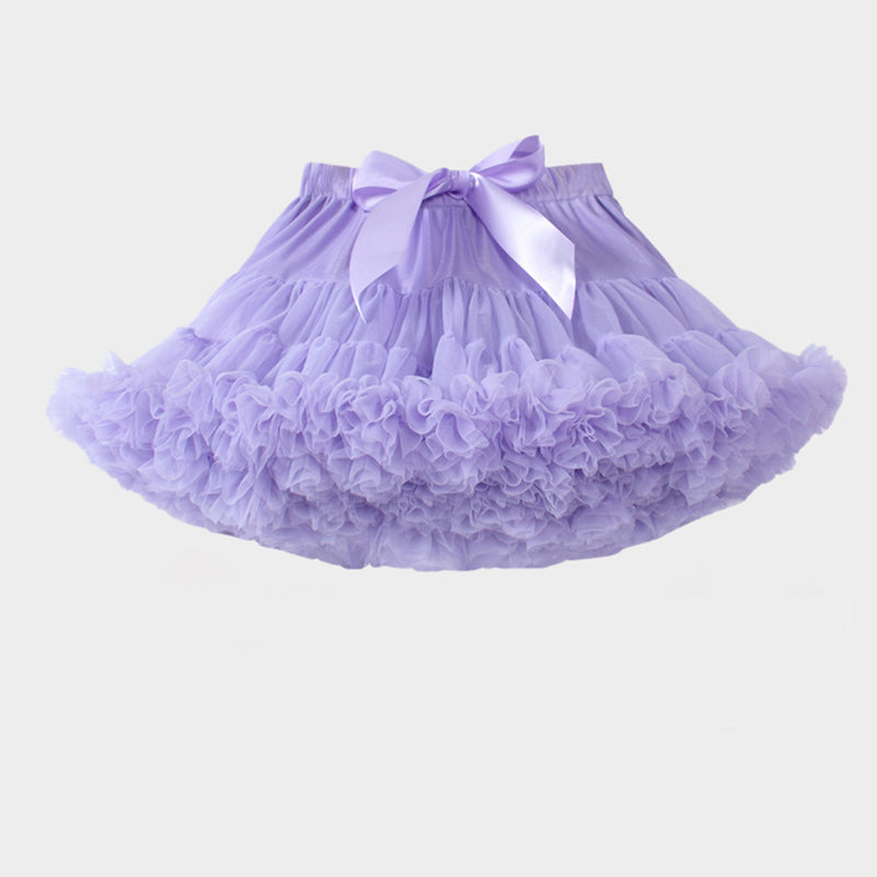 Cute Girls Tutu Birthday Skirt Children's Mesh Tutu Pleated Skirt