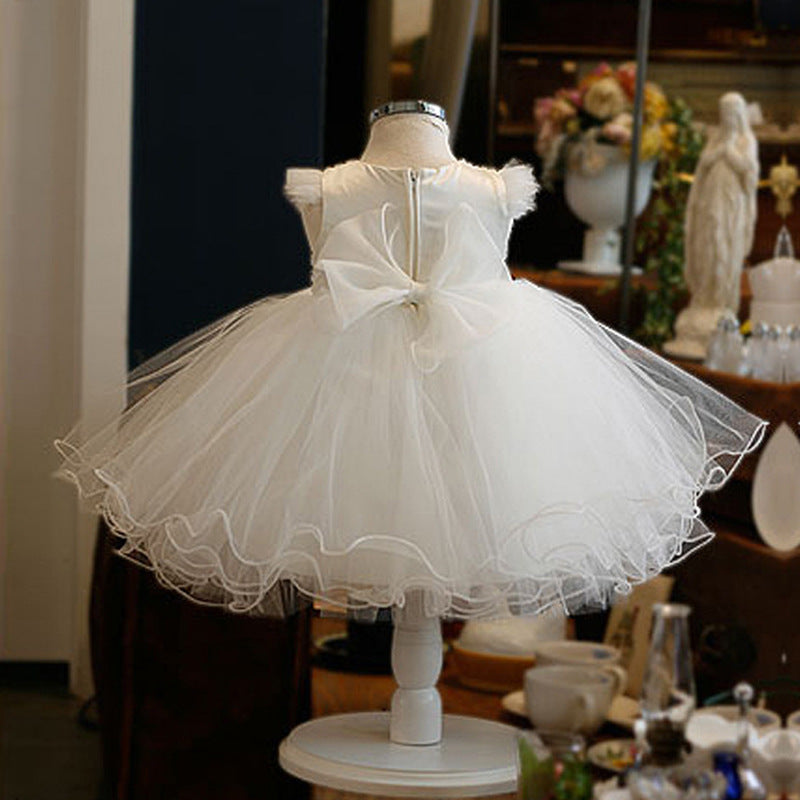 Cute  Baby Girl Summer Daily Dress Toddler Christening Dress