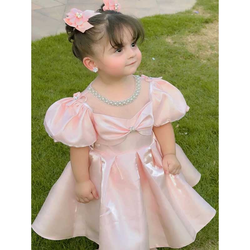 Cute Baby Girl Beauty Pageant Dress Toddler First Communion Princess Dress