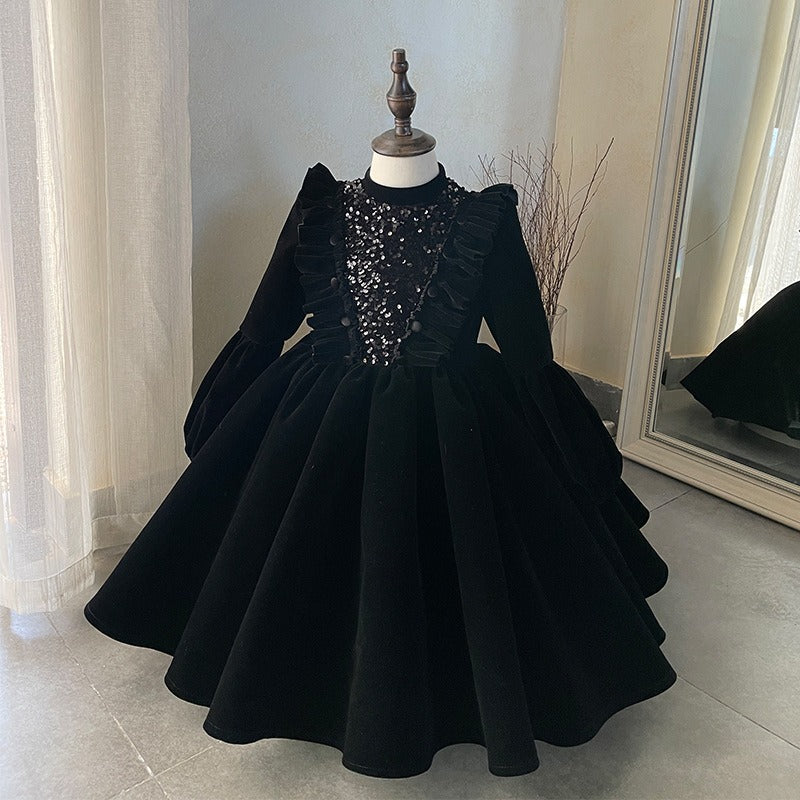 Children's Birthday Dress Girls Christmas Princess Dress Flower Girl Dress
