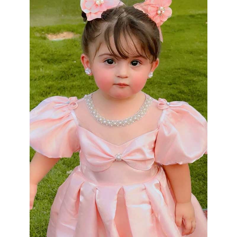 Cute Baby Girl Beauty Pageant Dress Toddler First Communion Princess Dress