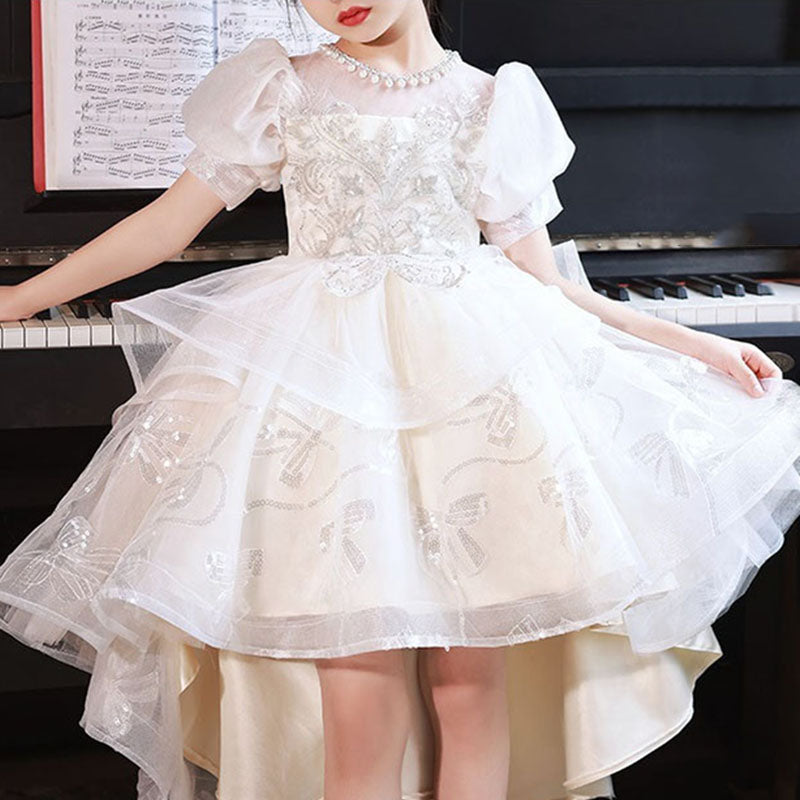 Lace Wedding Dress High-End Birthday Party Princess Dress