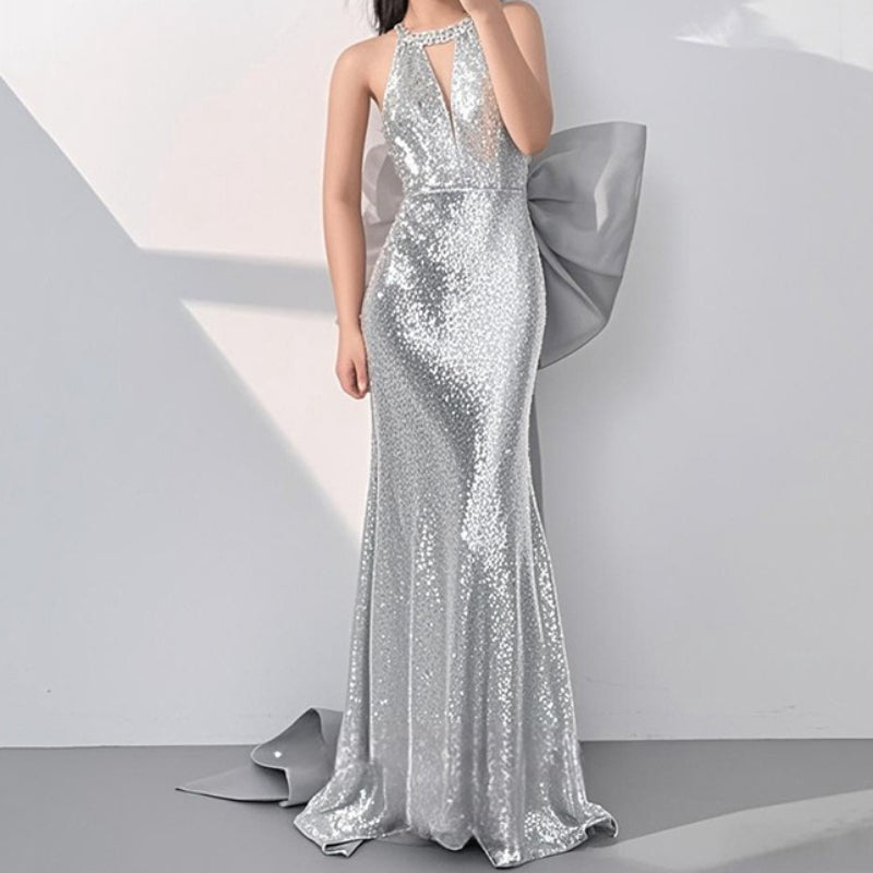 Girls Pageant Dress Girls Silver Birthday Dress Girls Prom Dress