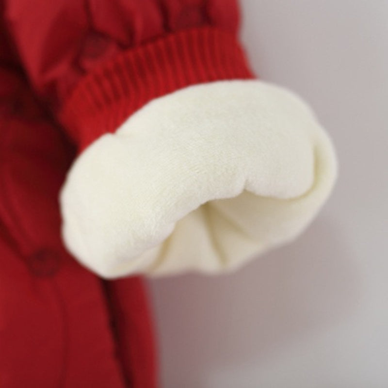 Girls Cute Winter Scarf Cotton Coat