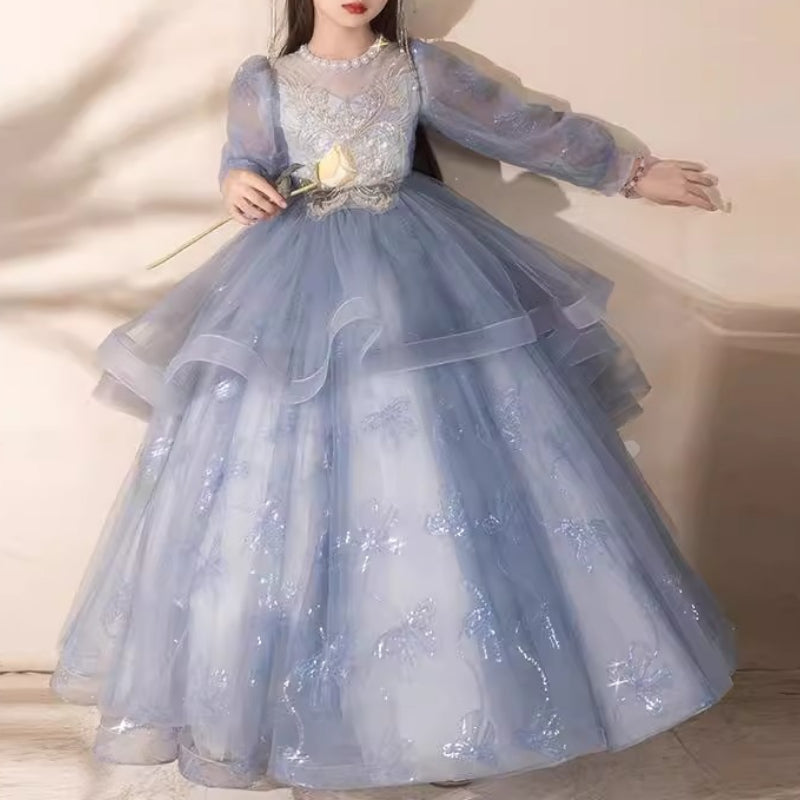 Children's Ball Gowns Girls Birthday Princess Dress Flower Girl Dress