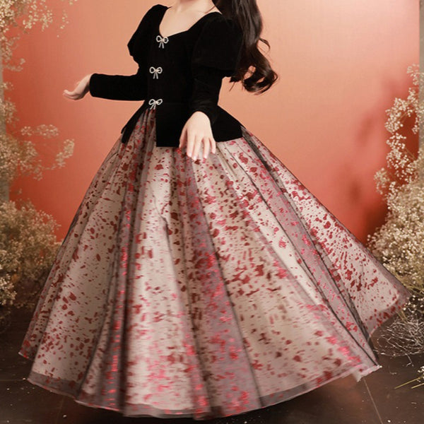 Children's Ball Dresses Children's Christmas Dresses Girls' Birthday Princess Dresses