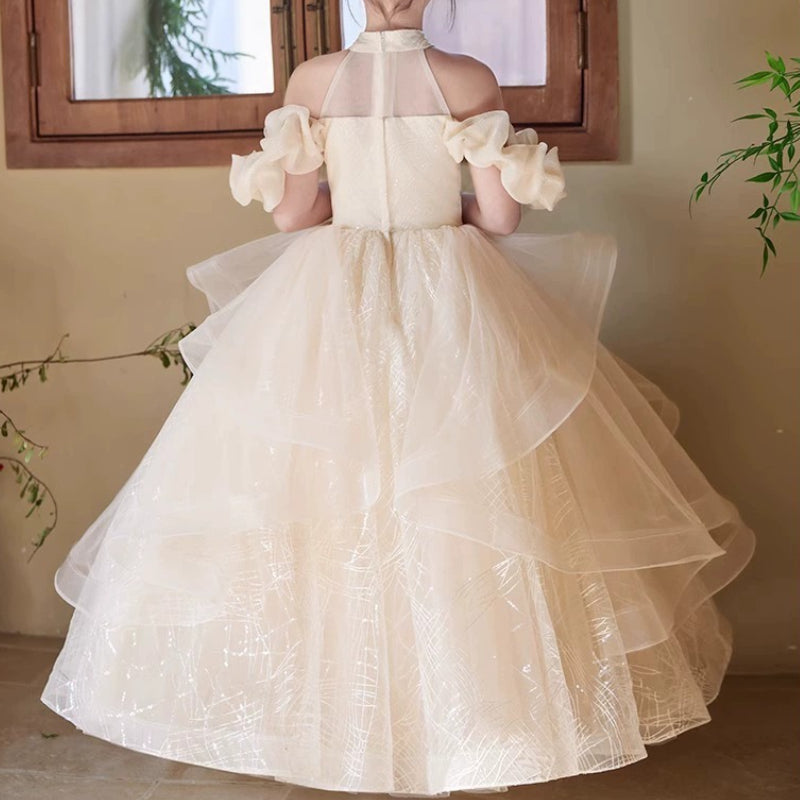 Girls Pageant Princess Dresses Girls Birthday Dresses Flower Girls Prom Dresses