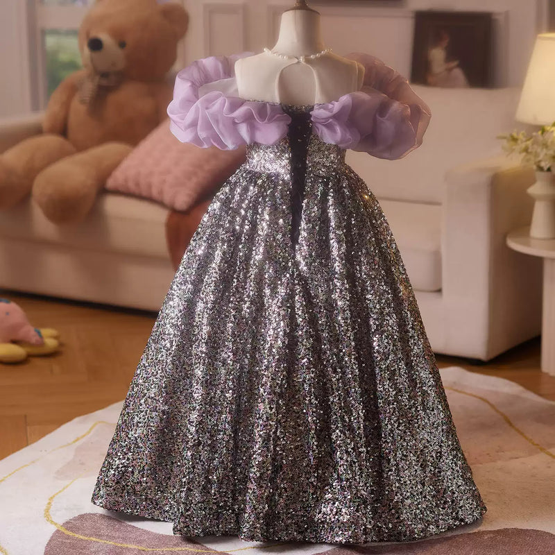 Girls' Elegant Birthday Dresses Children's Pageant Dresses Girls' Prom Dresses