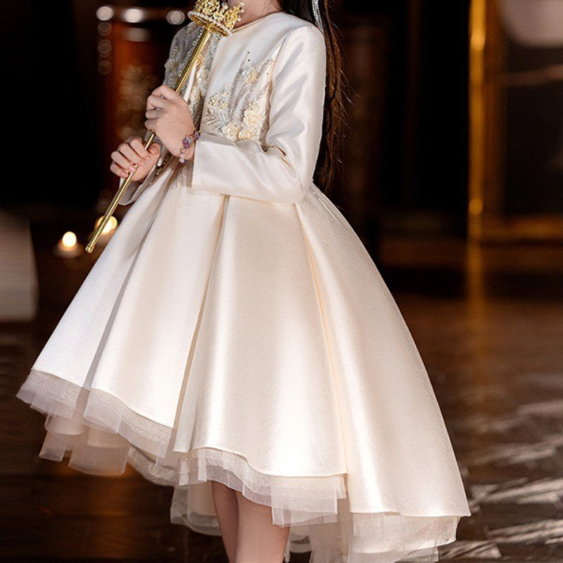 Children's Communion Dresses Flower Girl Wedding Dresses Girl Birthday Princess Dresses