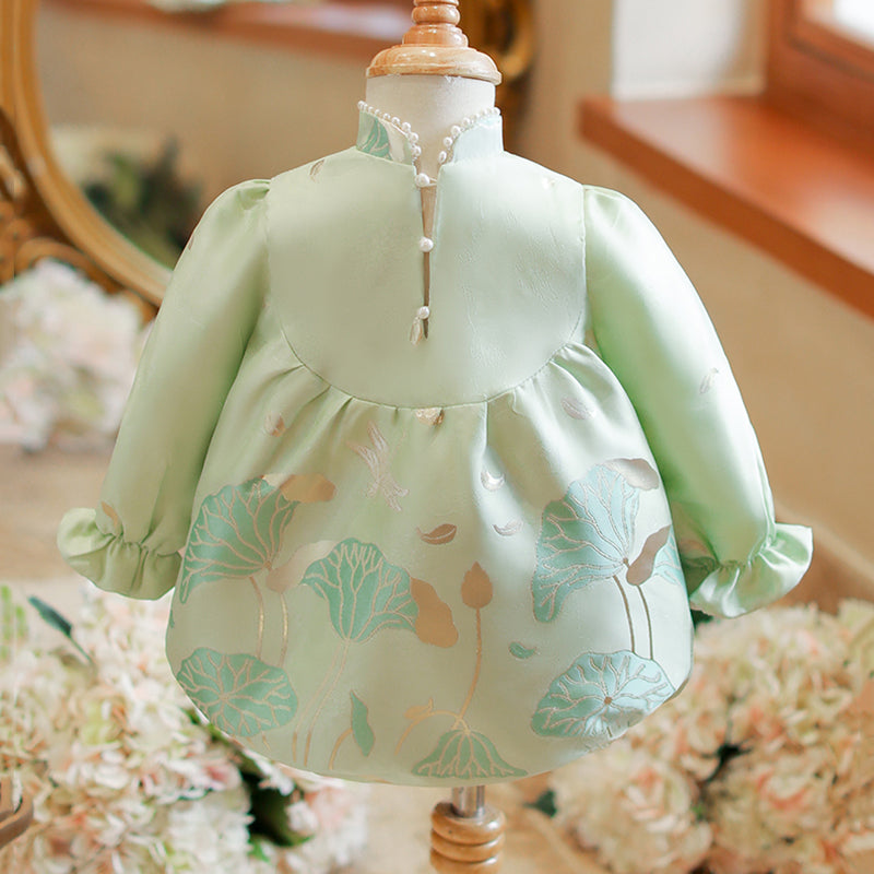 Elegant Baby Baptism Dresses Baby Floral Romper