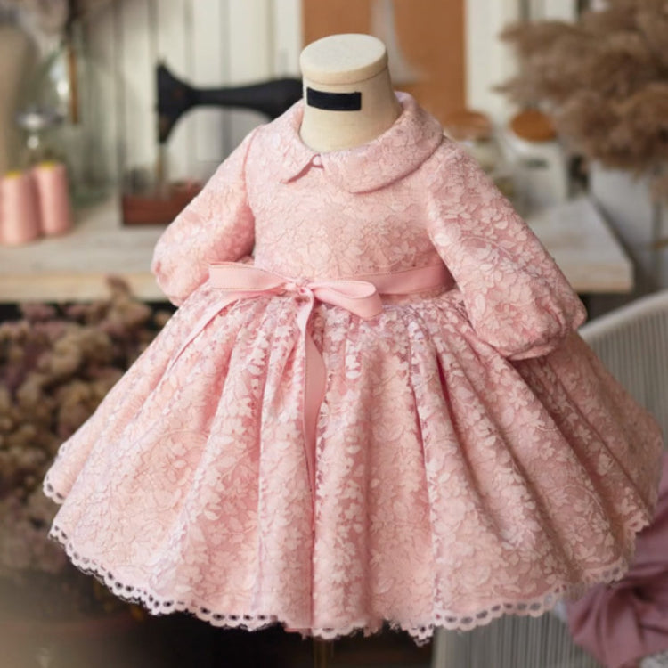 Flower Girl Wedding Princess Dress Girl Baby Birthday Puffy Dress