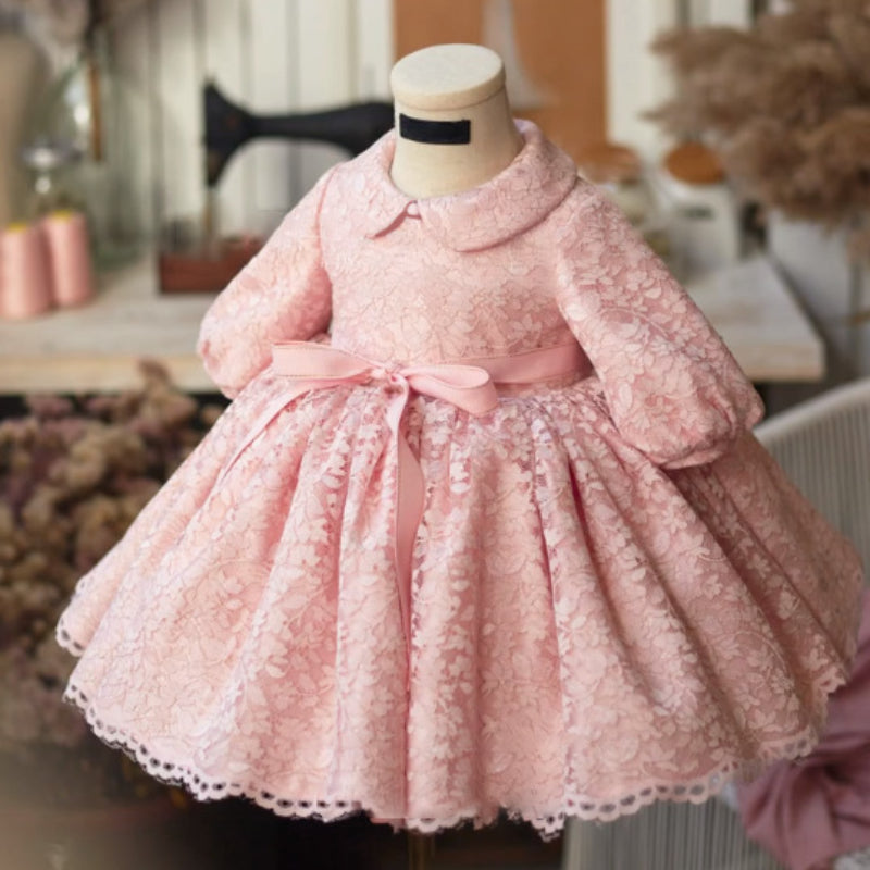 Flower Girl Wedding Princess Dress Girl Baby Birthday Puffy Dress