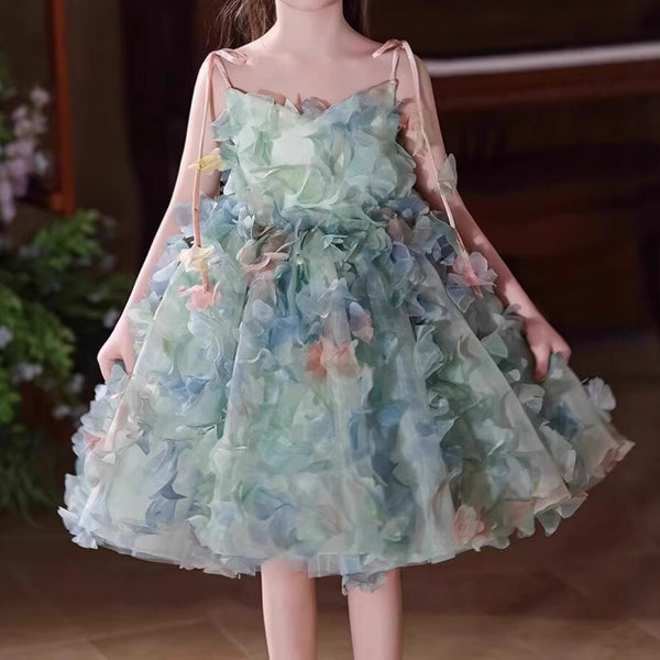 Children's Birthday Dresses Girls Party Princess Dresses Flower Girl Wedding Dresses