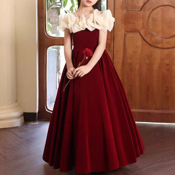 Children's Birthday Dresses Girls' Prom Dresses Flower Girl Wedding Princess Dresses