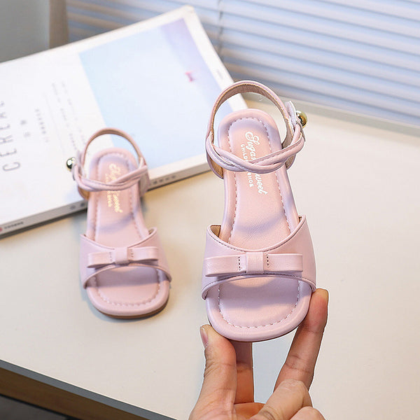One-strap Bow Princess Sandals New Summer Children's Sandals