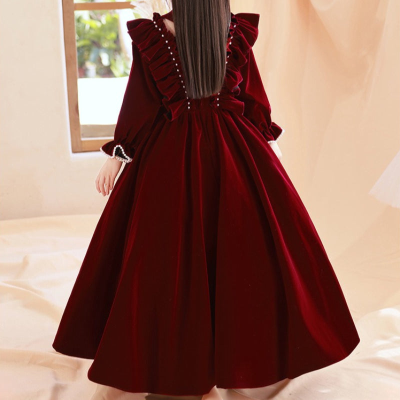 Girls' Christmas Dresses Girls' New Year Princess Dresses Children's Birthday Dresses