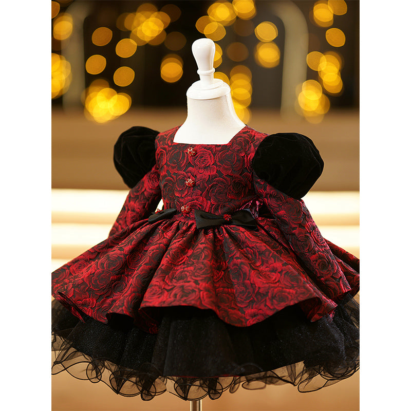 Cute Baby Girl Christmas and New Year Dress Princess Dress