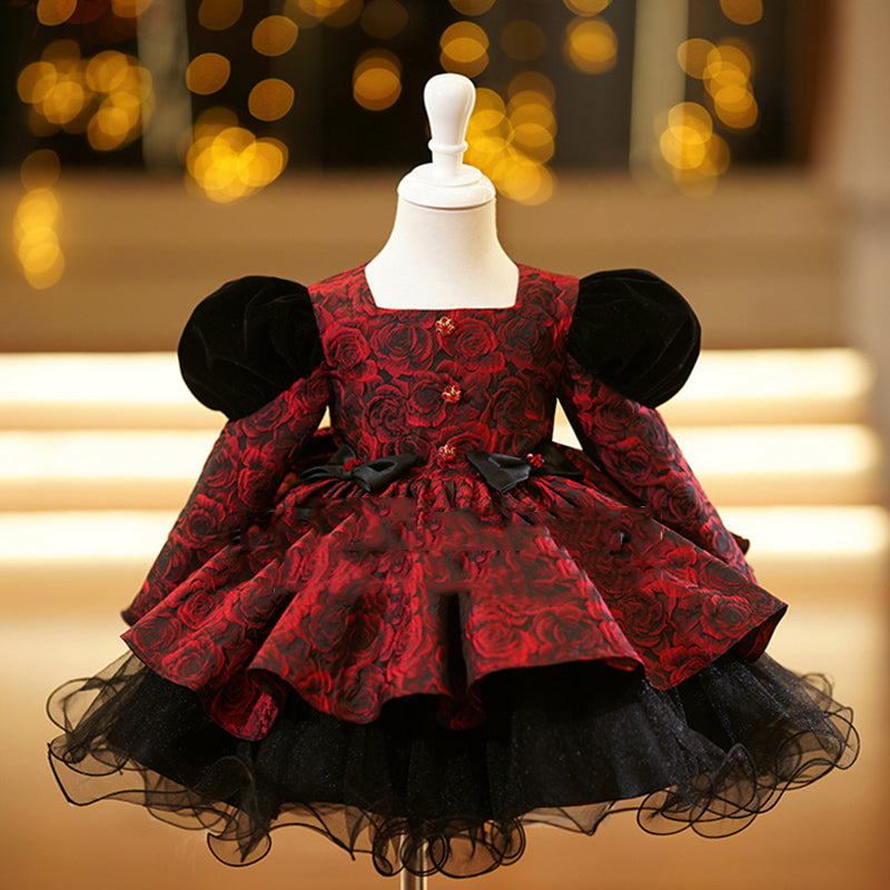 Cute Baby Girl Christmas and New Year Dress Princess Dress