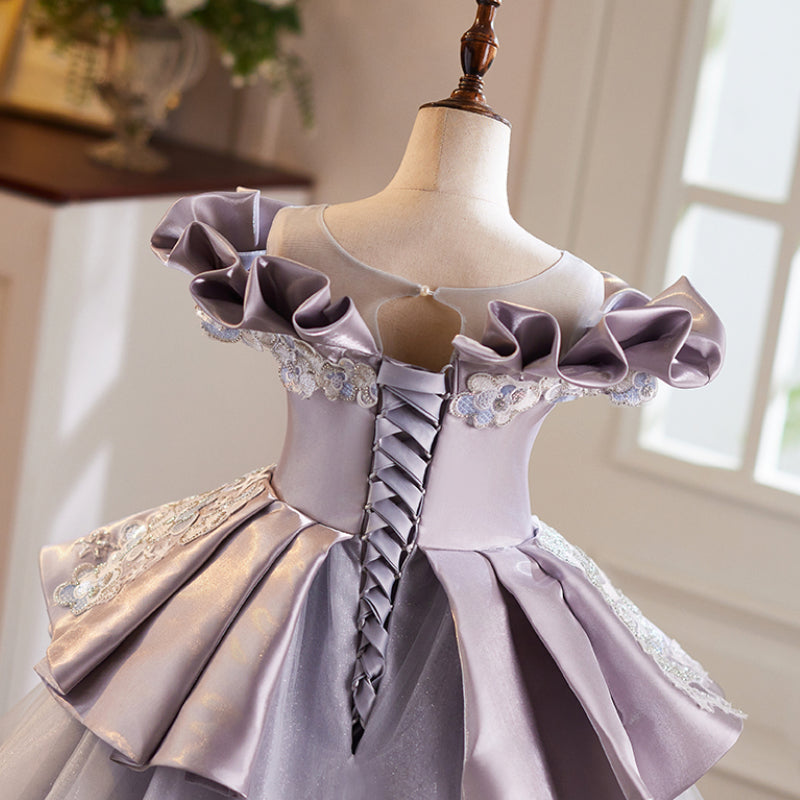 Girls Birthday Party Dress Children Wedding Princess Dress