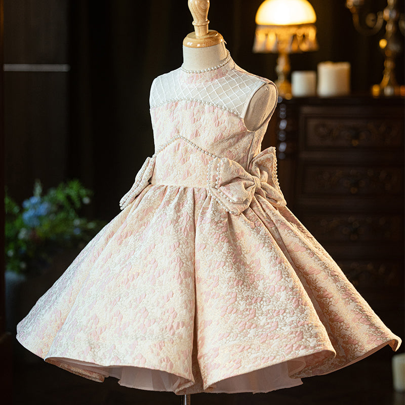 Girls Birthday Princess Dress Children Sleeveless Party Dress