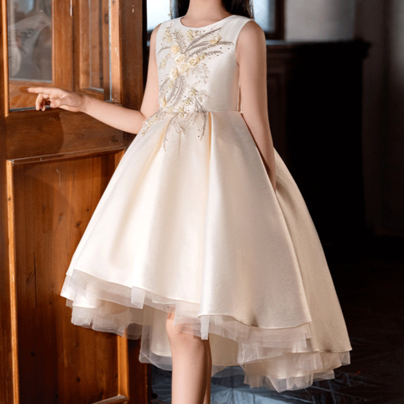 Children's Communion Dresses Flower Girl Wedding Dresses Girl Birthday Princess Dresses
