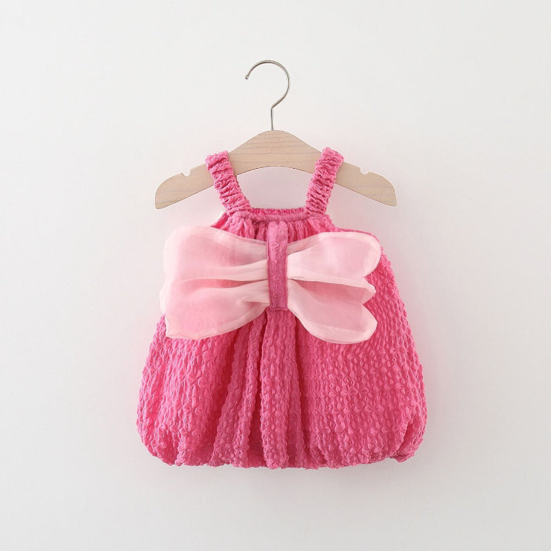 Baby Girl Cute Flower Bow Knot Dress