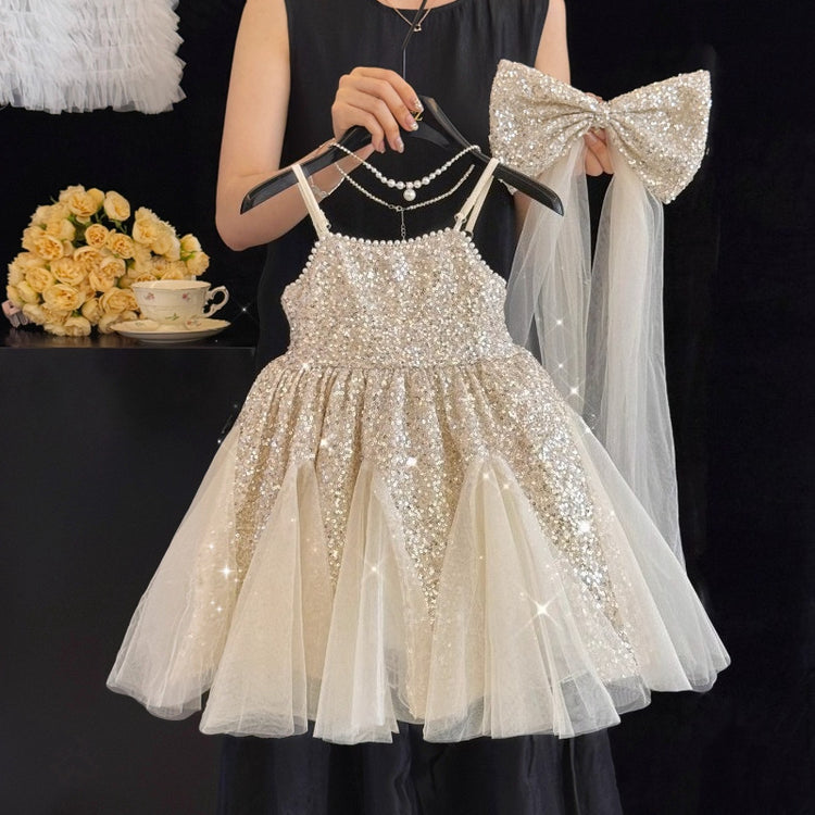 Toddler Communion Dress Baby Birthday Princess Dress Children's Party Dress