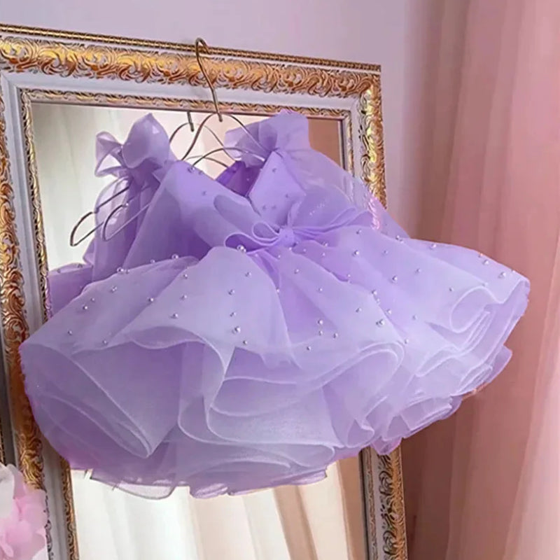Girls Communion Dress Children's Birthday Princess Dress