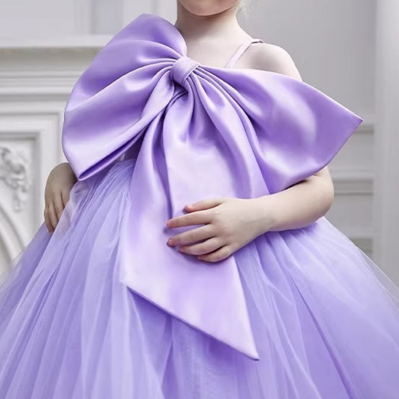 Children's Party Dress Girls Birthday Princess Dress Toddler Communion Dress