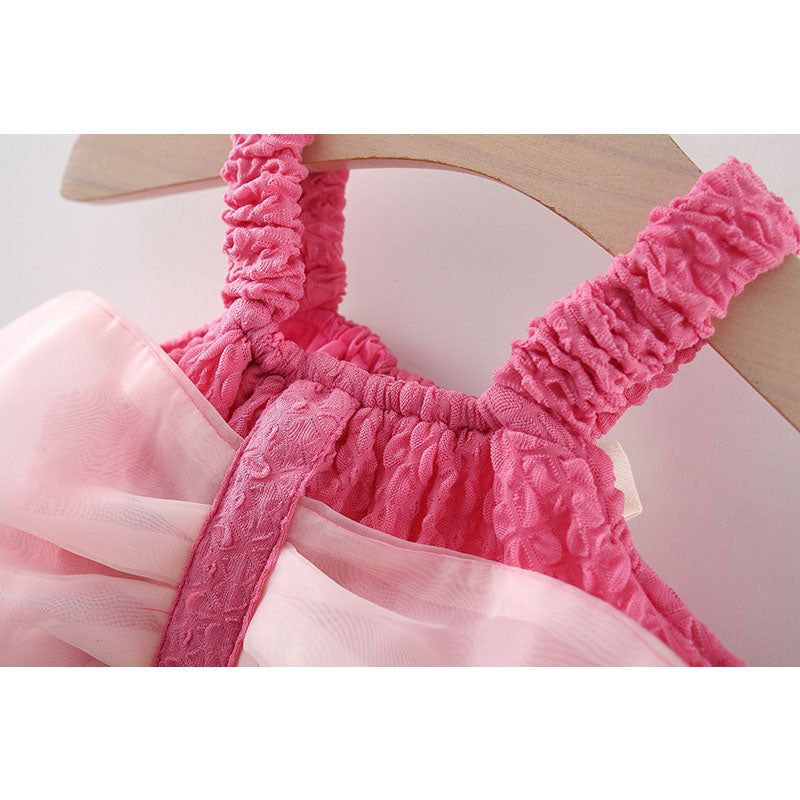 Baby Girl Cute Flower Bow Knot Dress