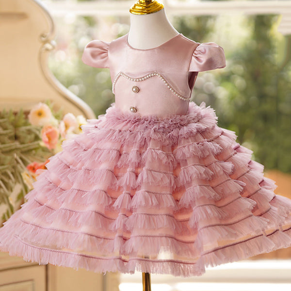 Elegant Baby Princess Dresses For Girls Toddler First Communion Dress