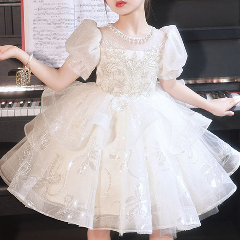 Lace Wedding Dress High-End Birthday Party Princess Dress