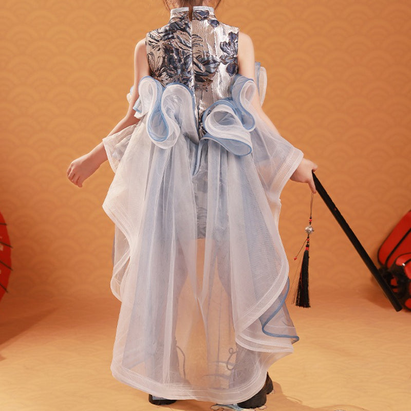 Children's Party Dresses Girls Birthday Cheongsam Girls Prom Dresses