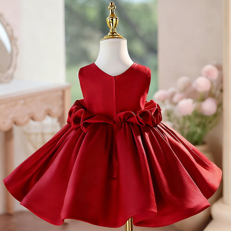 Girls Christmas Dress Flower Girl Wedding Dress Girl Birthday Princess Dress