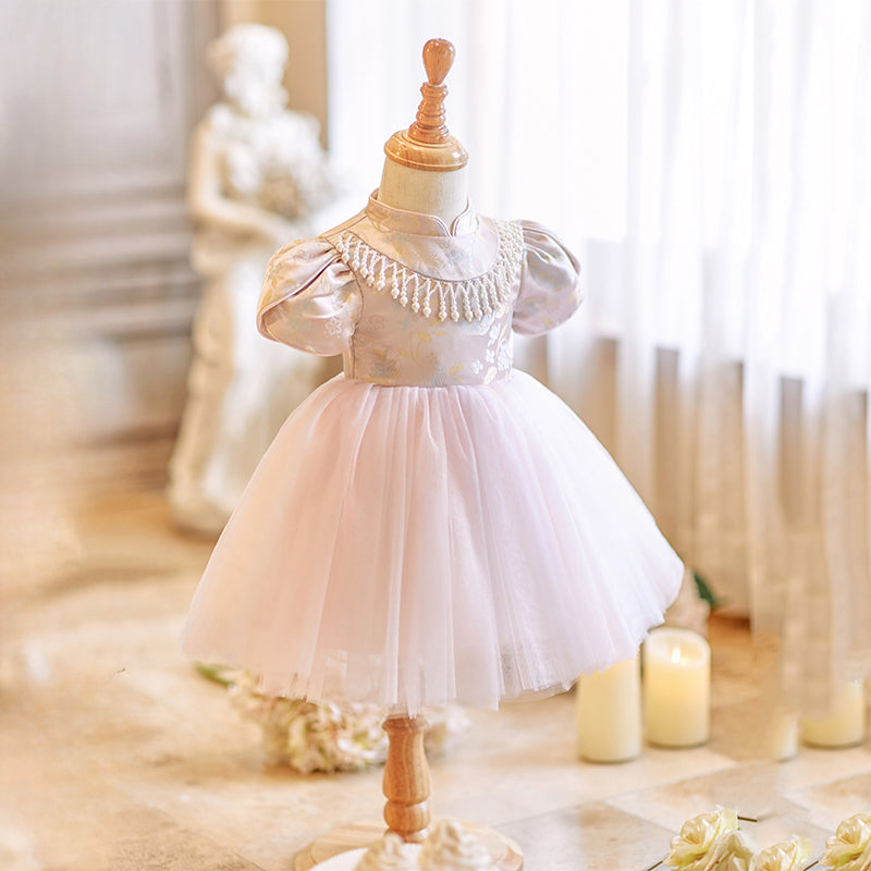 Baby Girl's First Birthday Dress Girl's Communion Princess Dress
