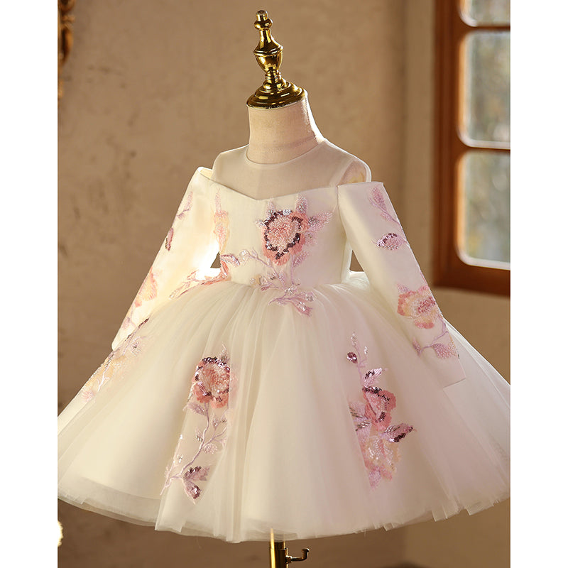 Girls' Birthday Dresses Flower Girl Wedding Dresses Children's Party Princess Dresses